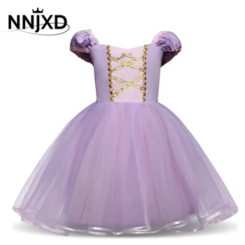

Fancy Halloween Princess Cosplay Costume For Baby Girl Birthday Party Dress Fancy Kids Clothing With Cloak 2-6 Years Girls Dress