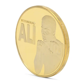

The Boxing Champion Of World Muhammad Ali Gold Plated Commemorative Coin Token