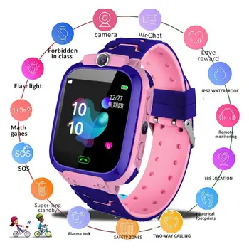 

2020 new Kids Positioning Call Children's Smart Watch F1A6 Phone watch Smart K0U5