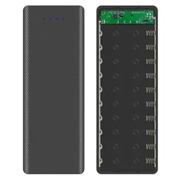 

DIY 10x18650 Battery Case With Indicator Power Bank Shell Portable External Box without Battery Powerbank Protector