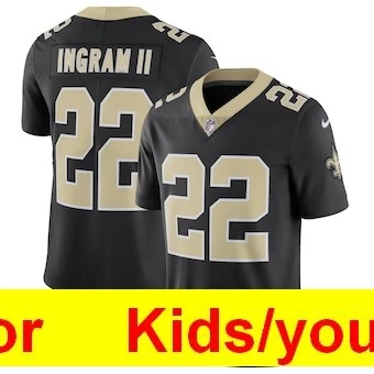 Цвет: желтый Молодежная игра в Орлеан Элвин Камара Drew Brees Marshon Lattimore Майкл Томас Марк Инграм цветные спортивные футболки - Цвет: Цвет: желтый