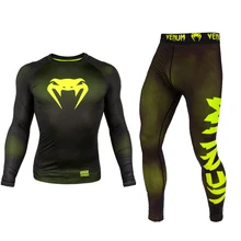 T shirtMMA Трусы трикотажные спортивные шорты с коротким рукавом с принтом боксерские ММА шорты мужские шорты кикбоксинг, муай-тай боксео grappling thai