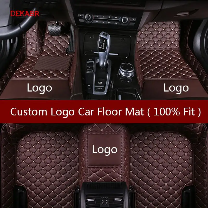 

DEKABR Custom car floor mats for Volkswagen VW passat golf tiguan sharan jetta Variant UP Multivan Scirocco magot polo touran