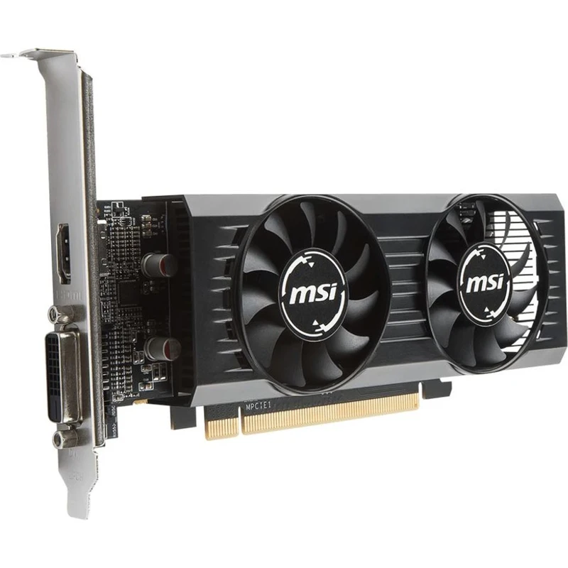 Видеокарта MSI PCI-E Radeon RX 550 4GT LP OC AMD RX550 4096Mb 128b GDDR5 1203/6000 DVIx1/HDMIx1/HDCP