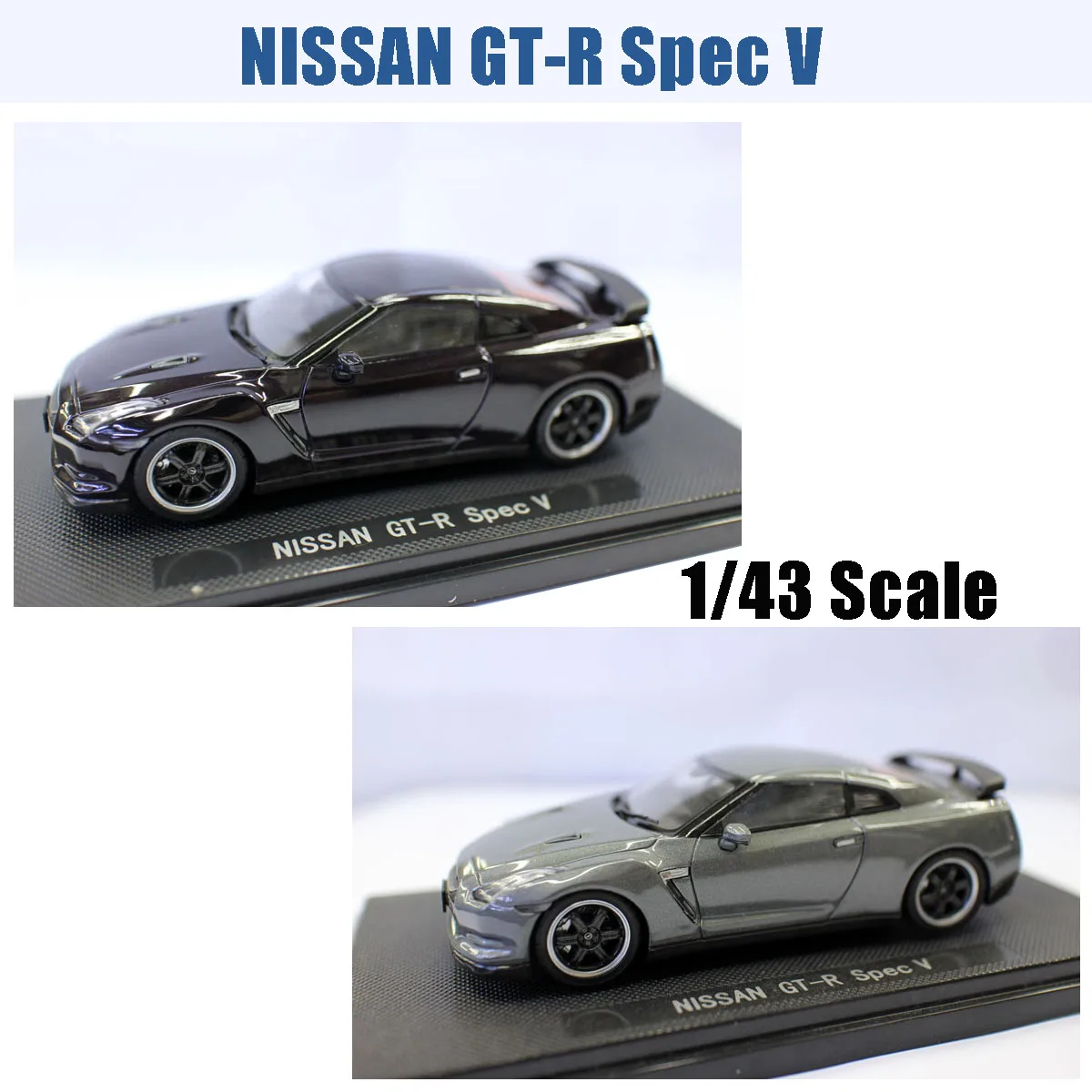 New Ebbro Models 1/43 Scale GTR Spec V Diecast alloy toy cars model for collection gift