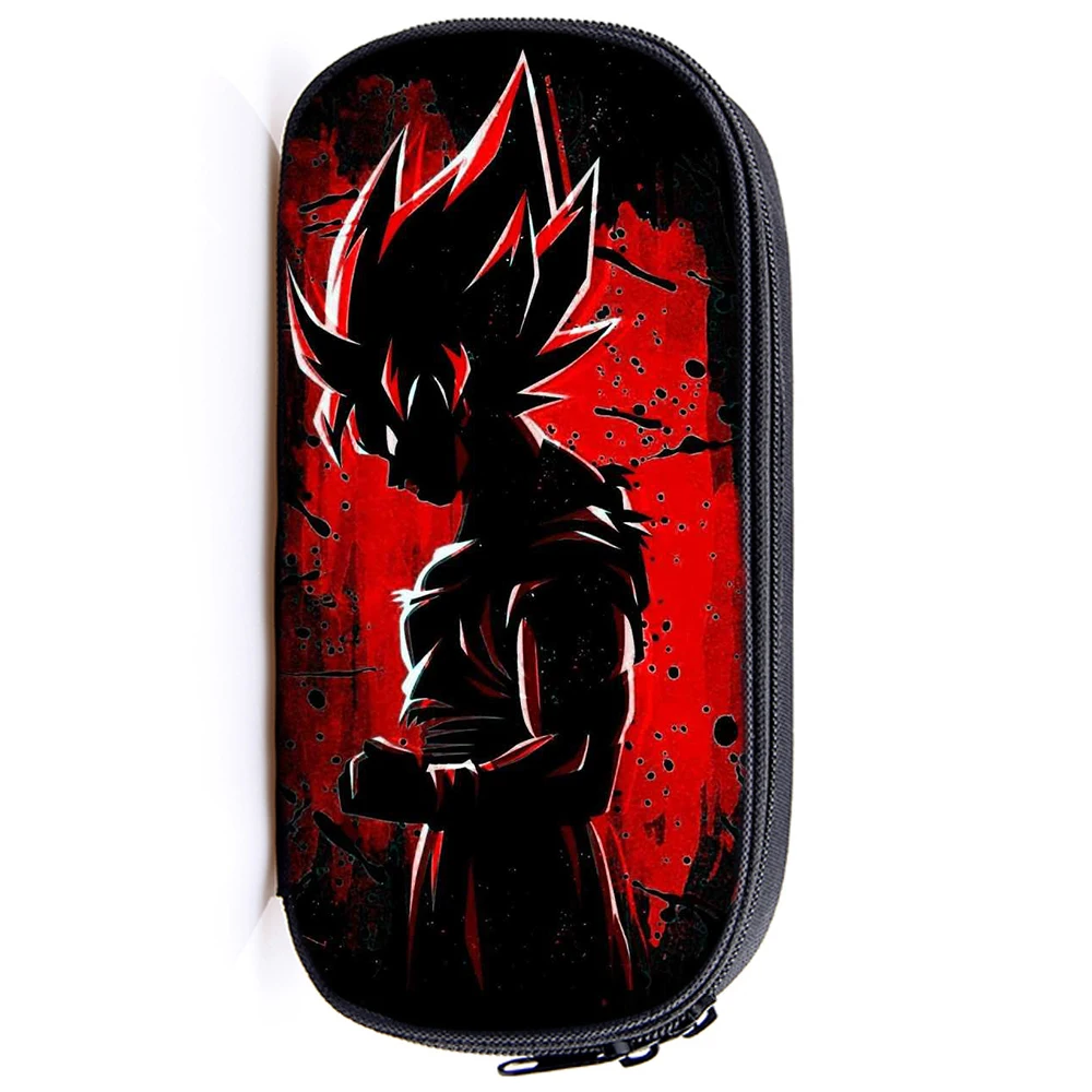 4 Чехол для карандашей Dragon Ball, Детская сумка для карандашей, модные подарки для детей, держатель для карандашей Goku Vegeta, милая сумка для канцелярских принадлежностей для мальчиков и девочек - Color: 4