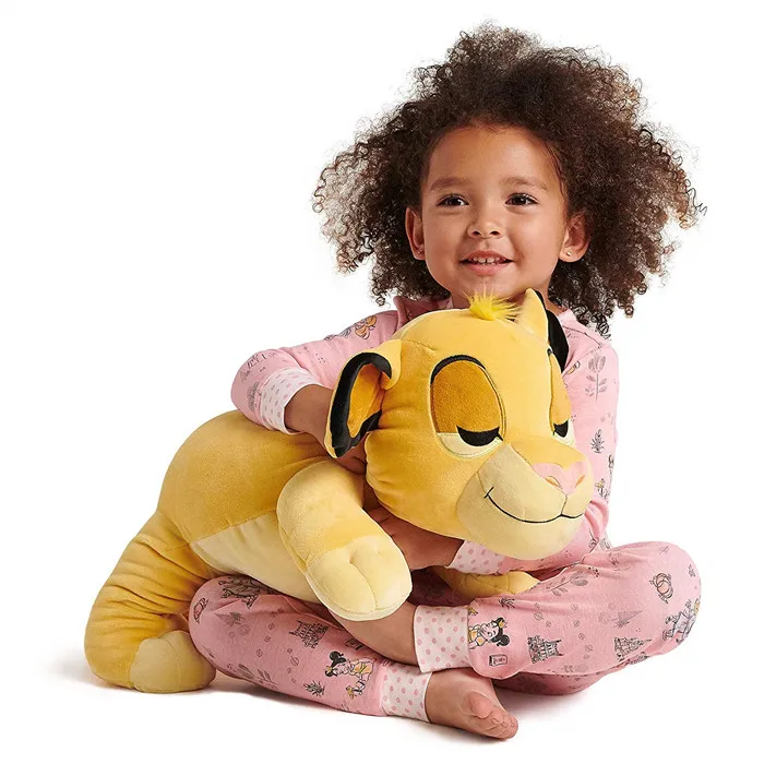Король Лев Cuddleez лежа спящий Детеныши Симба плюшевые игрушки большие мягкие животные милые мягкие подушки 57 см мальчики дети игрушки для детей