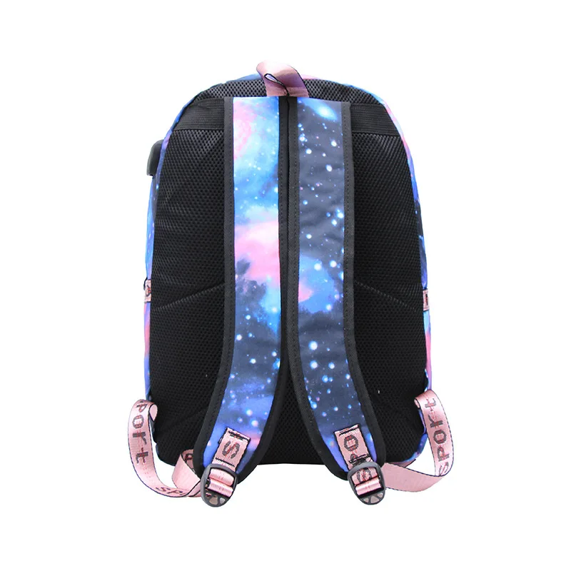 Синий рюкзак Mochila roblox для подростков, детей, девочек, школьников, USB, сумки для ноутбука, мальчиков, сумки через плечо, рюкзак для путешествий