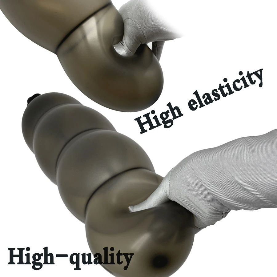 Expansion Diameter 14cm Inflatable Dildo Anal Plug With 5 Beads Built-in Silicone Column Huge Butt Plug Ass Dilator Anal Sex Toy sex toys