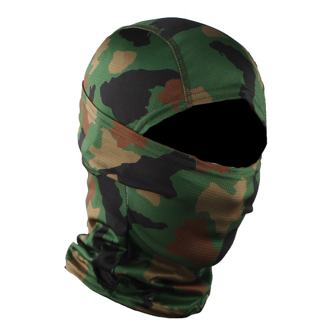 Brand Tactical Camouflage Balaclava Army Face Mask Cycling War game Face Shield Military Moto Skull Mask Hunting Helmet Cap