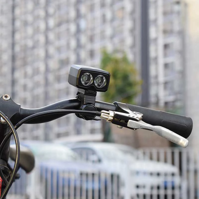 XANES DL05 1000LM 2XPE светодиодный 1200mAh аккумулятор 5 Режим IP65 Водонепроницаемый мини-фонарик для велосипеда для езды на велосипеде кемпинга фонарь автомобильная лампа