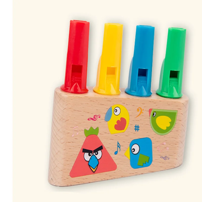Montessori toys children's early education jigsaw wooden Musical Instruments toys family toys children's gifts 5