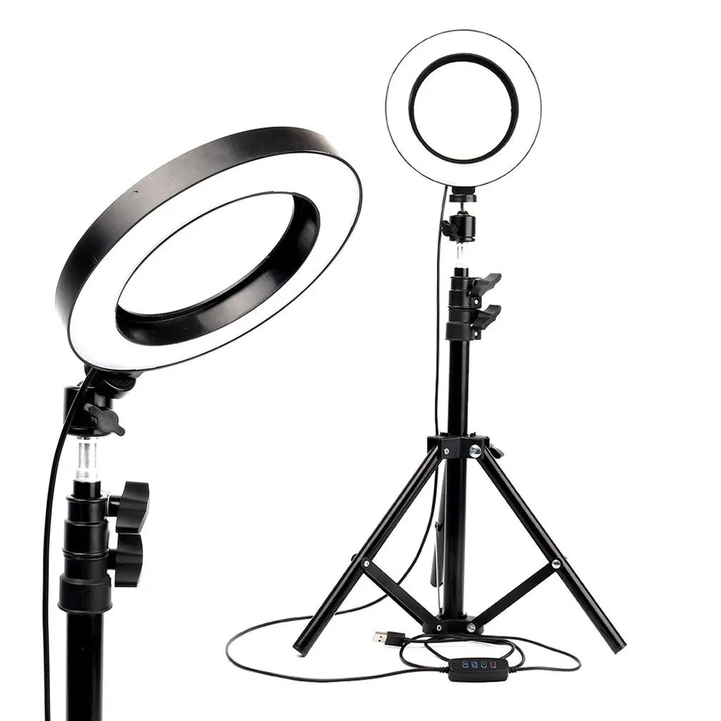 

Photography Ring Light Mini 16cm Led Mobile Phone Live Fill Light Ring Light Beauty Self-Timer Photography Light Professional