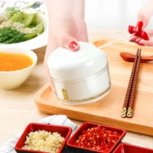 Мини-дробилка, мини-чеснок/измельченный перец/добавка для детского питания/машина для чеснока под давлением, Креативные кухонные инструменты