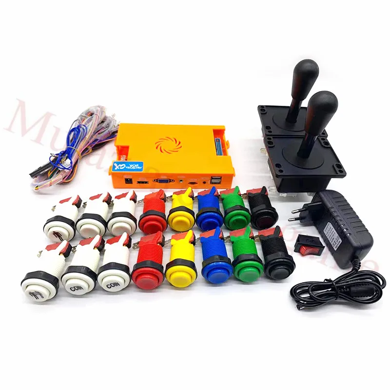 

Video for 2 Player Original Pandora Box CX 2800 Kit Copy SANWA Joystick, American Push Button DIY Arcade Machine Home Cabinet