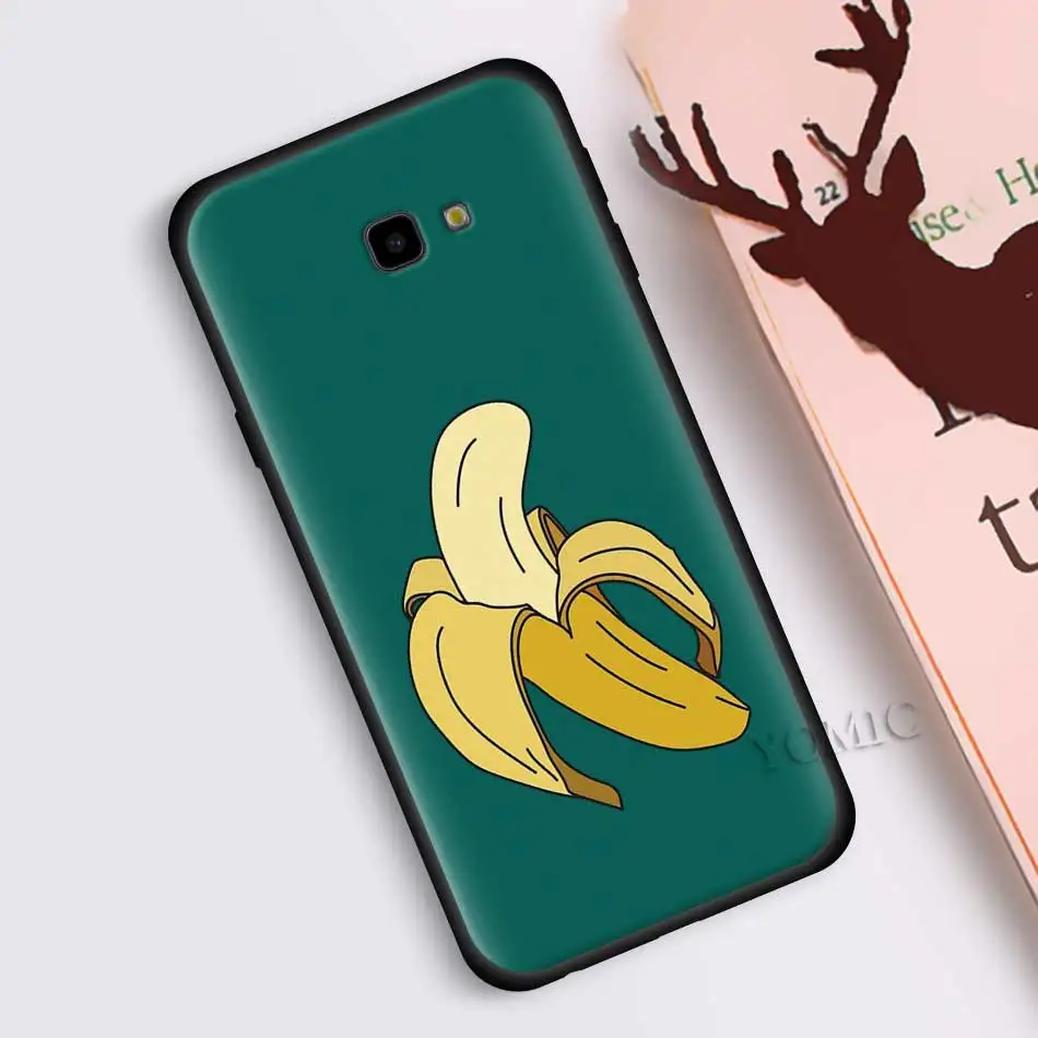 Чехол для samsung Galaxy J8 J6 J4 A6 A7 A8 A9 Plus M10 M20 M30 S M40 силиконовый черный