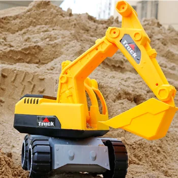 

Baby Boy Engineering Car Toy Excavator Model Tractor Toy Dump Truck Model Classic Inertial truck bucket Toy Vehicles Gift