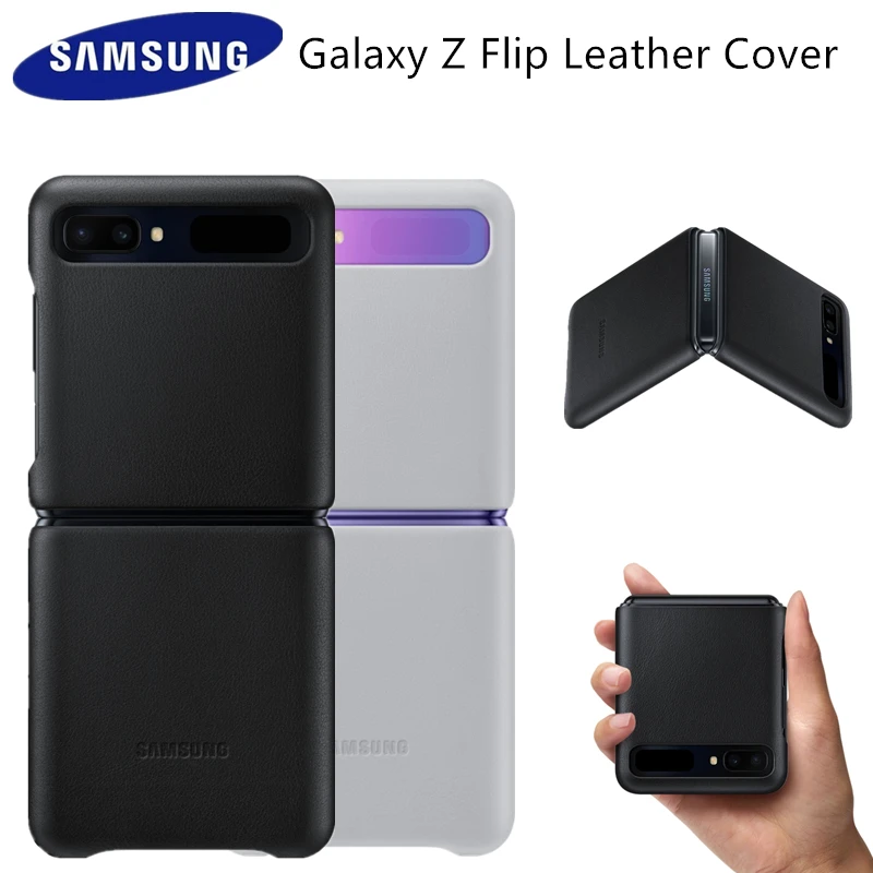 Samsung Galaxy Z Flip 5 Leather Back Cover Case - FXC