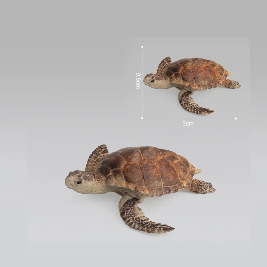 Имитация морских животных наборы моделей фигурки Акула Кит черепаха дельфин