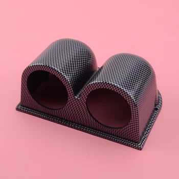 

Universal 2" inch 52mm Dual Dash Gauge Meter Pod 2 Hole Dashboard Mount Holder Moulding