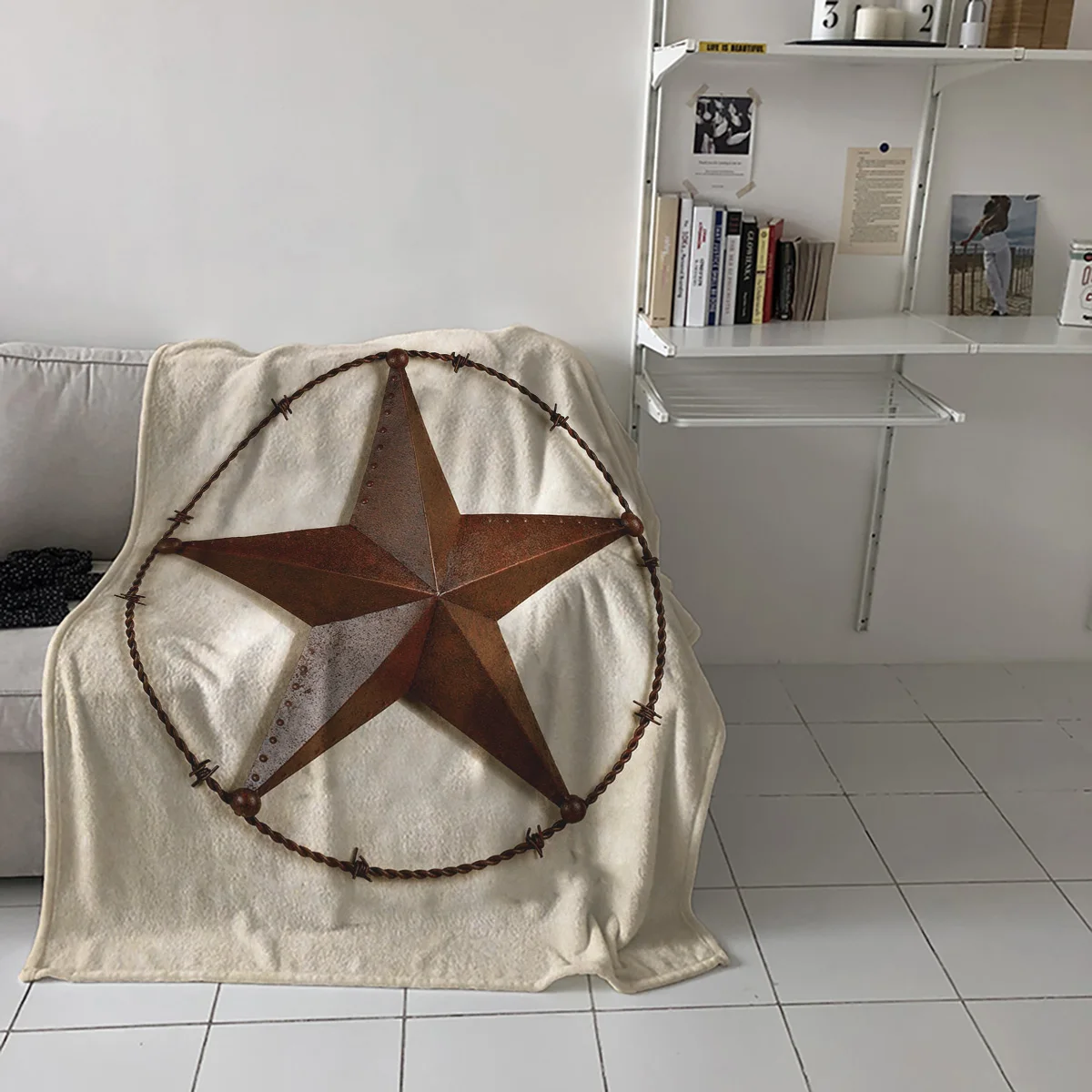 Texas Lone Star кантри Уэст Печатный сон одеяло мягкий удобный бархатный плюшевый американский стиль Одеяло s Теплый диван кровать простыни