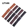 UTHAI-bracelets de montre Z24, bracelet de montre en cuir, accessoires de haute qualité, 10-24mm, 22mm ► Photo 1/6