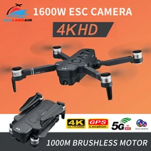 RC Drone 4K with ESC Dual HD Camera 5G WIFI Video FPV Optical Flow Helicopter Brushless Foldable Drone GPS Follow Me Quadcopter