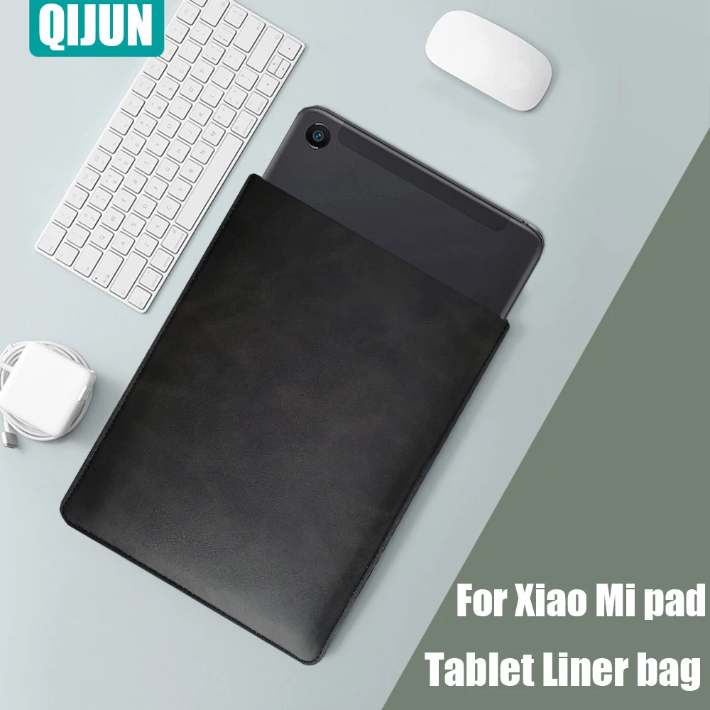 Чехол для планшета Xiaomi Mi pad 2 3 4 5 Plus Pro 7 9 10 1 дюйма 11 0 кожаный чехол однотонный
