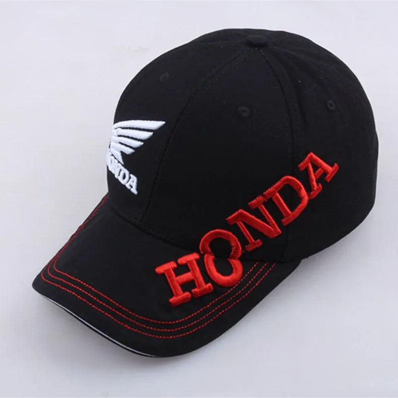 Бейсбольная Кепка с вышивкой Мужская Женская Бейсболка s мотоциклетная Кепка для фанатов Snapback Кепка Bone хип-хоп шапка, кепка Honda Racing