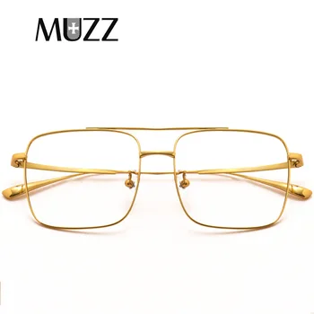 

Pure Titanium Square optical glasses frame men 2020 Trend Prescription Glasses Frame Women Retro Oversize Myopia Full Eyewear