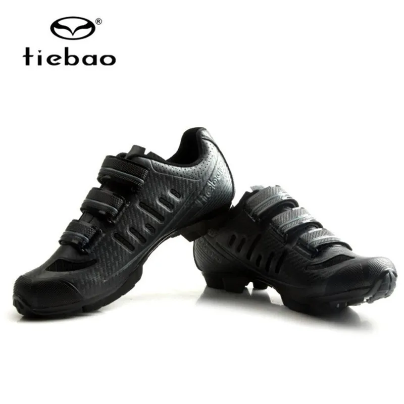 Tiebao Cycling Shoes Sapatilha Ciclismo Mtb SPD Pedals Men sneakers Breathable Mountain Bike Self-locking Bicycle riding Shoes