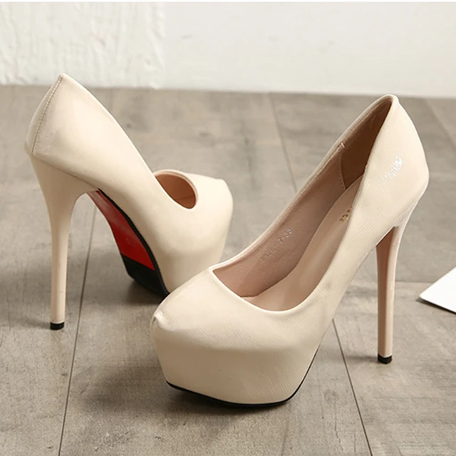 Top more than 150 ladies cream high heel shoes latest esthdonghoadian