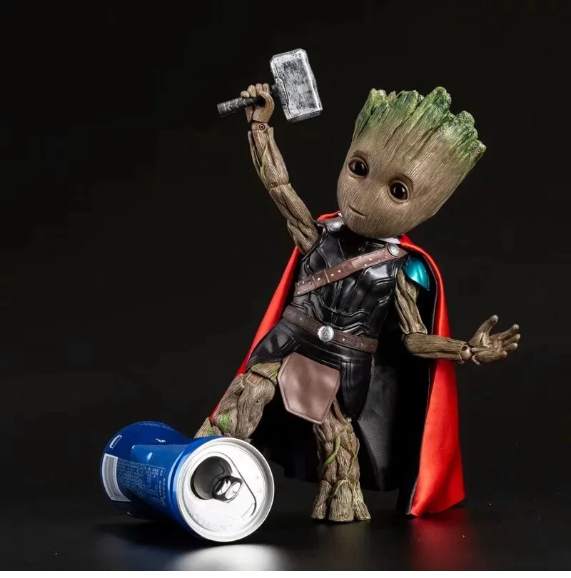 Strongwell Baby Groot модель Cos Raytheon дерево человек фигурка игрушка Marvel стражи кукла Грут фигурки детское Украшение мультфильм