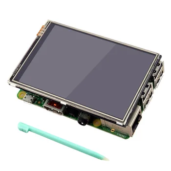 

VONETS 3.5 inch 320 x 480 RGB Pixels HD Display Touch Screen with Pen for Raspberry Pi 2 3 Model Modelo B Gadgets Accessories