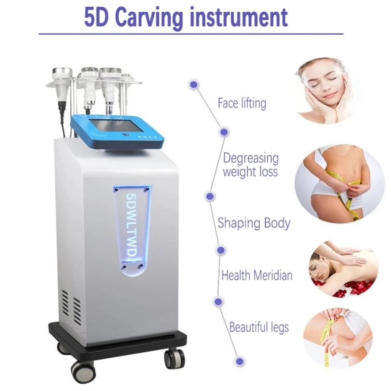 2020 6 в 1 вакуумный массажер для тела био ролик 80K кавитационный аппарат