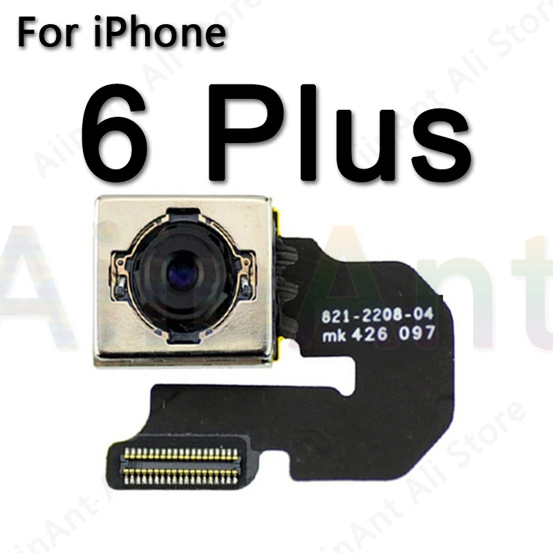 Оригинальная Основная камера заднего вида для iPhone 6, 6s Plus, SE, 5S, 5, 5c, задняя камера, гибкий кабель, запчасти для телефонов - Цвет: For iPhone 6 Plus