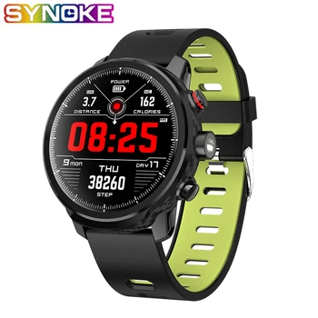 

SYNOKE Men Smart Watch Color Screen Smart Electronics Man Smartwatch Fashion Sport Fitness Tracker Heart Rate Bluetooth Hour