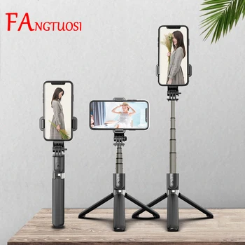 

FANGTUOSI 3 in 1 Wireless Bluetooth Selfie Stick Aluminum Handheld Monopod Mini Tripod With Shutter Remote For IOS Android