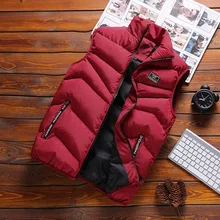 Военный тренировочный жилет для студентов,, стиль, хлопковый жилет, осенний и зимний тренд, повседневный толстый теплый мужской жилет, пальто в Корейском стиле