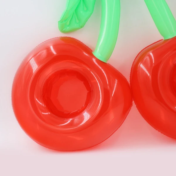 Cherry Shaped Swimming Pool Drink Holders Party Adult Inflatable Floating Pool PI669