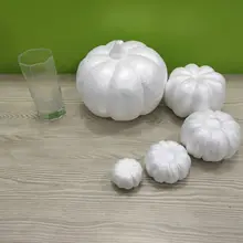 Пенополистирол пенопласт пена белая Тыква Хэллоуин реквизит Детские Картины материалы ручной работы головоломки игрушки