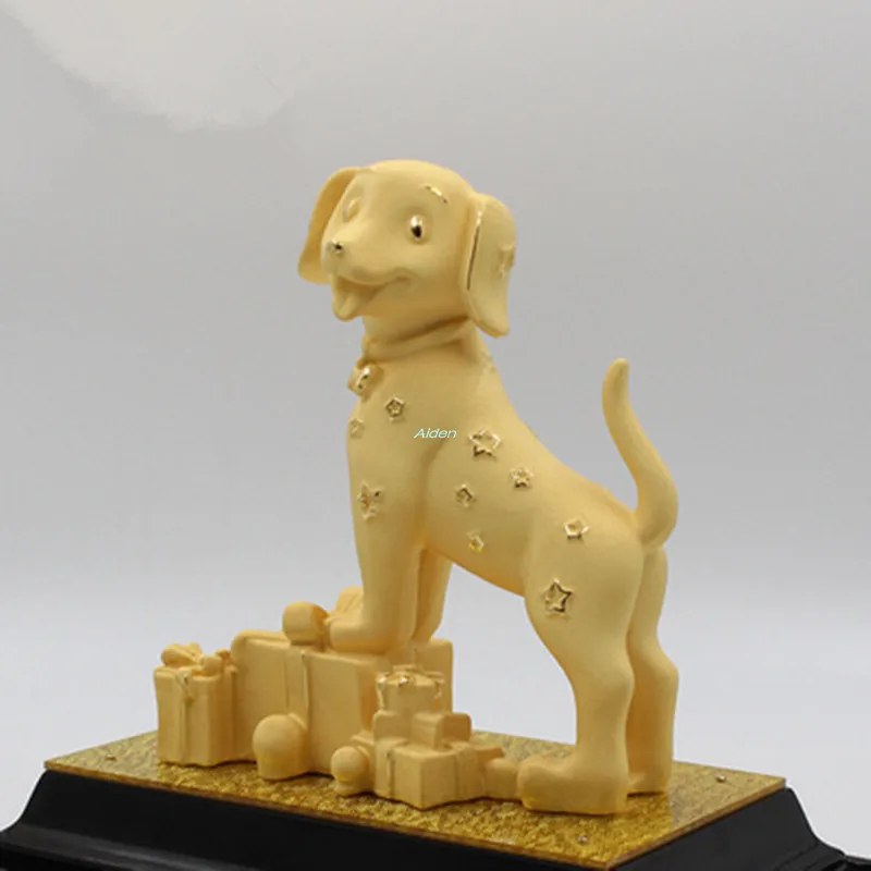5 "украшения для дома животное моделирование милый щенок Canis Lupus ознакомительный компаньон Собака Искусство ремесло креативный подарок