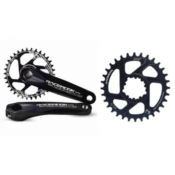 

New Hot Racework 1Pcs 1X11 Speed Aluminum Alloy Crank Disk Crank & 1Pcs Bicycle Chainring 32T Round Chainwheel