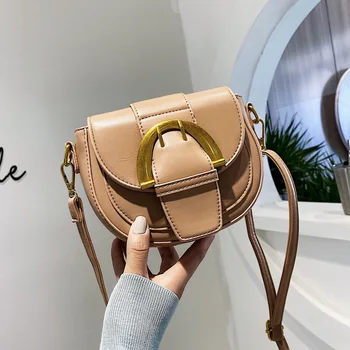 

Brand Original Design Popular Bag 2020 Summer New Fashion Messenger Bag Joker One Shoulder Saddle Bag