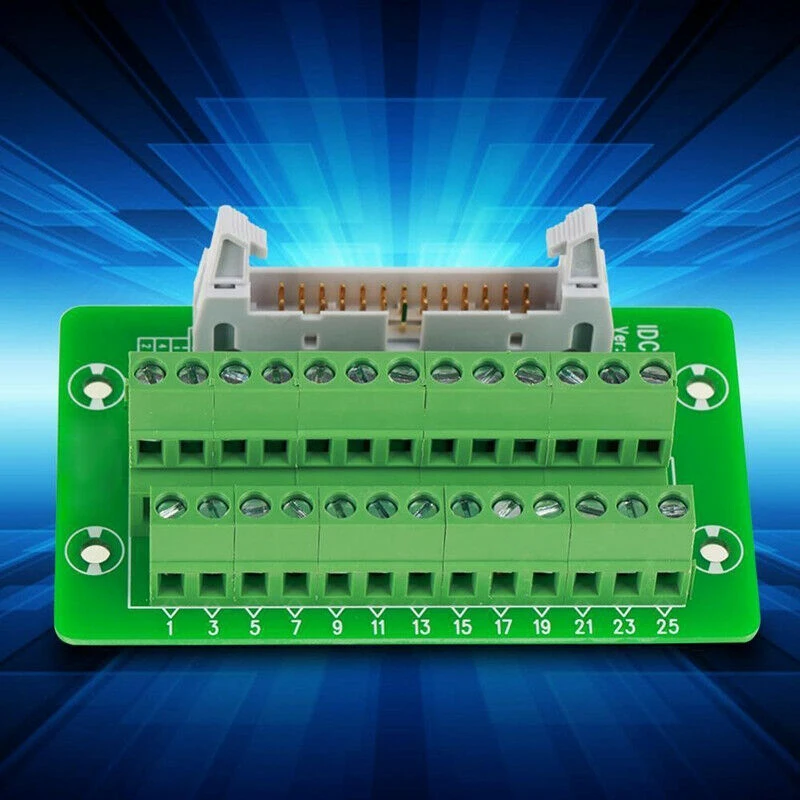 Электроника 26Pin 5 мм IDC коннектор Breakout Board, клеммный блок