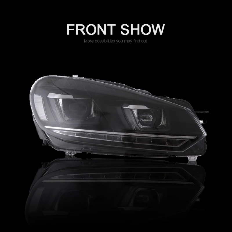 CNSUNNYLIGHT For VW Volkswagen Golf6 MK6 2010-2014 Car Headlight Assembly LED DRL Turn Signal Xenon HID Projector Lens Plug Play (3)