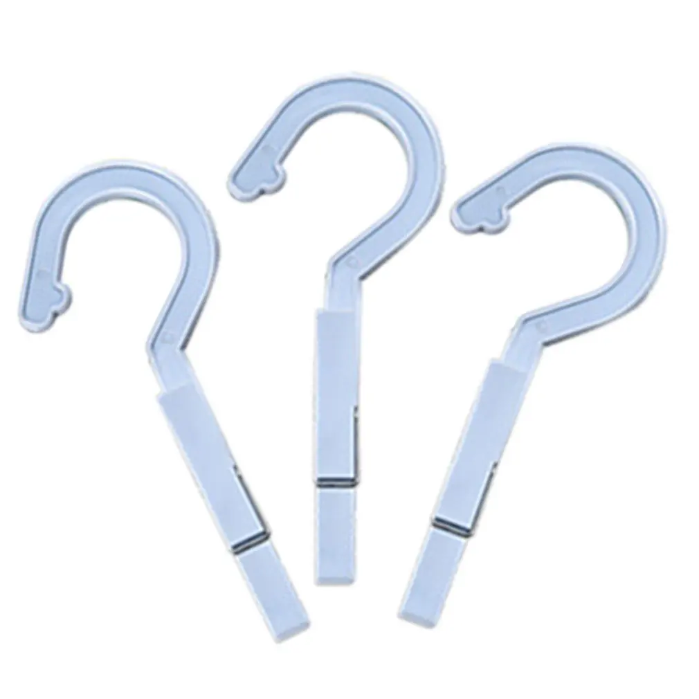 PP Portable Bathrooms Travel Clothes Clip Multifunctional Windproof Tights Hanger Drying Clothes Socks Underwear Peg