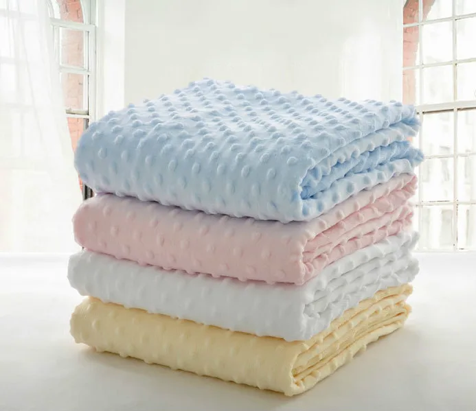 Детское декоративное полотенце комплект мягкого постельного белья для малышей, Детская Пелёнка из флиса, одноцветная теплая