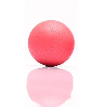 

Non-toxic Solid Natural Rubber Bouncing Ball Super Toughness Pet dog Molar Bite Resistant Training Chew Toy