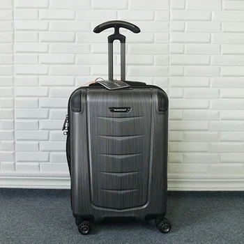

Export the USA PC Drawing Luggage Trolley Case Large capacity expansion suitcase Mute Caster resistant to scratch